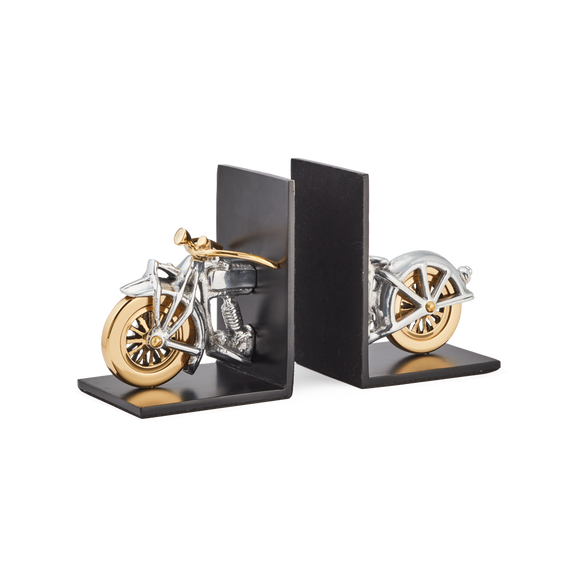 Pendulux Motorcycle Bookends