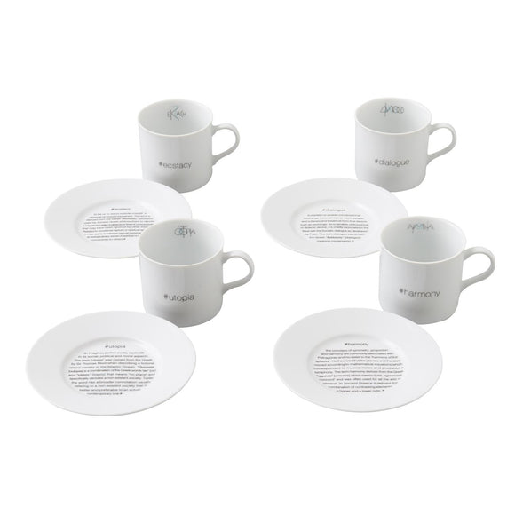 Sophia Philosophia Cappuccino Cup & Saucer Set