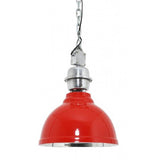 Light & Living Clinton Hanging Lamp Red