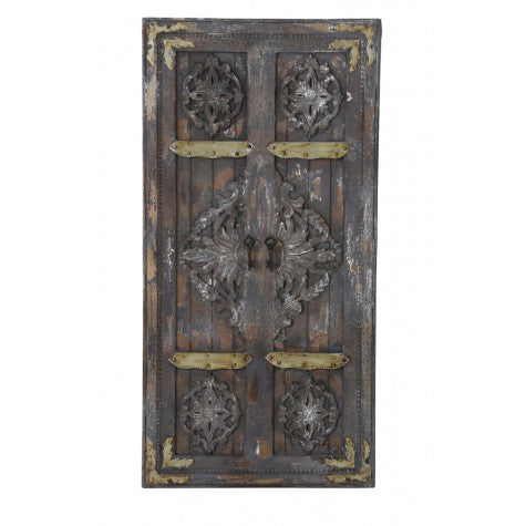 Light & Living Duco Wall Door Ornament Old Grey