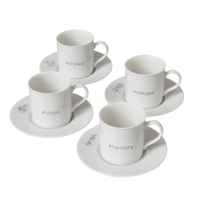 Sophia Philosophia Espresso Cup & Saucer Set