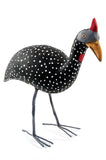 Handcrafted Guinea Hen Statues