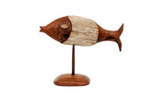 Mozambican Sandalwood River Fish Sculptures