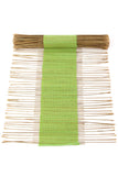 Solid Color Twig Table Runner