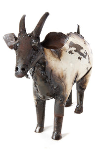 Recycled Metal African Farm Goat