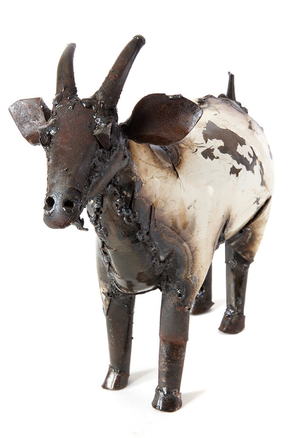 Recycled Metal African Farm Goat