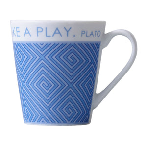 Sophia Porcelain Plato Mug S/6