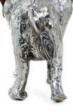 Kenyan Recycled Metal Baby Elephant Sculpture