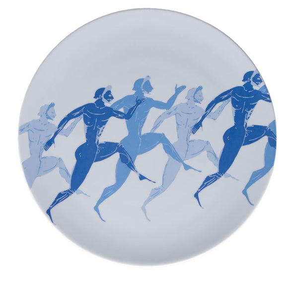 Sophia Zoomed Olympic Runners Dinner Plates S/6