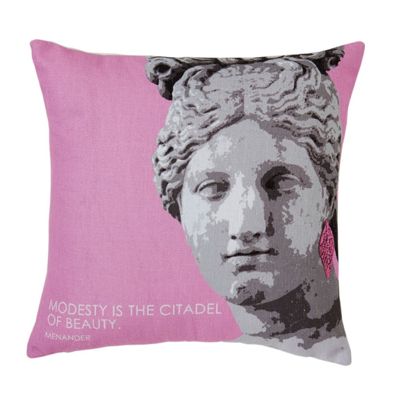 Sophia Pink Earring Cushion Cover