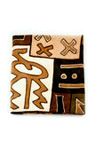 African Earth Tone Bogolan Festival Throw Blanket