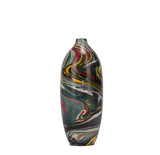 Gold Leaf Design Cindy Wood Vase